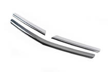 Opel Corsa D 2007-2014 Couvre-calandre chromés (3 pcs, inox) photo 3