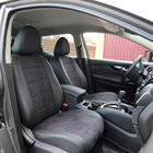 Nissan Qashqai 2014-2021 Housses de siège auto simili cuir+tissu+alcantara Antara A001 (intérieur complet) photo 11