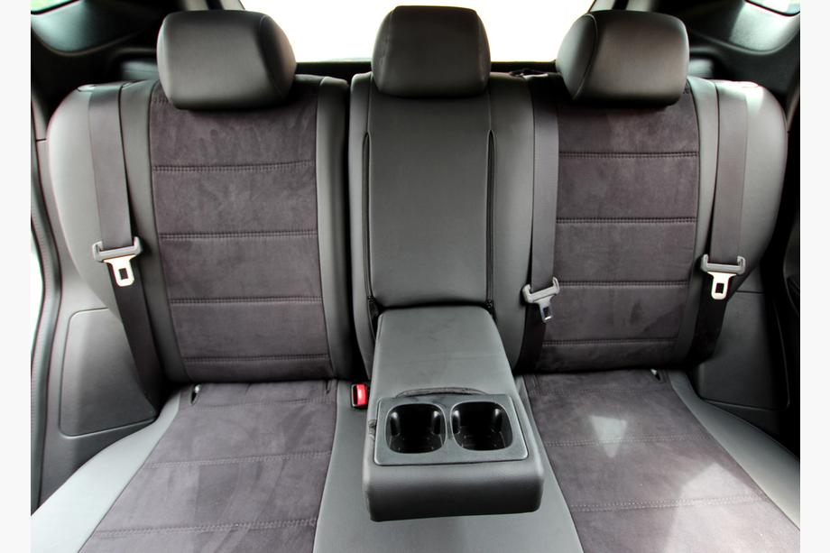 Nissan Qashqai 2014-2021 Housses de siège auto simili cuir+tissu+alcantara Antara A001 (intérieur complet) Image