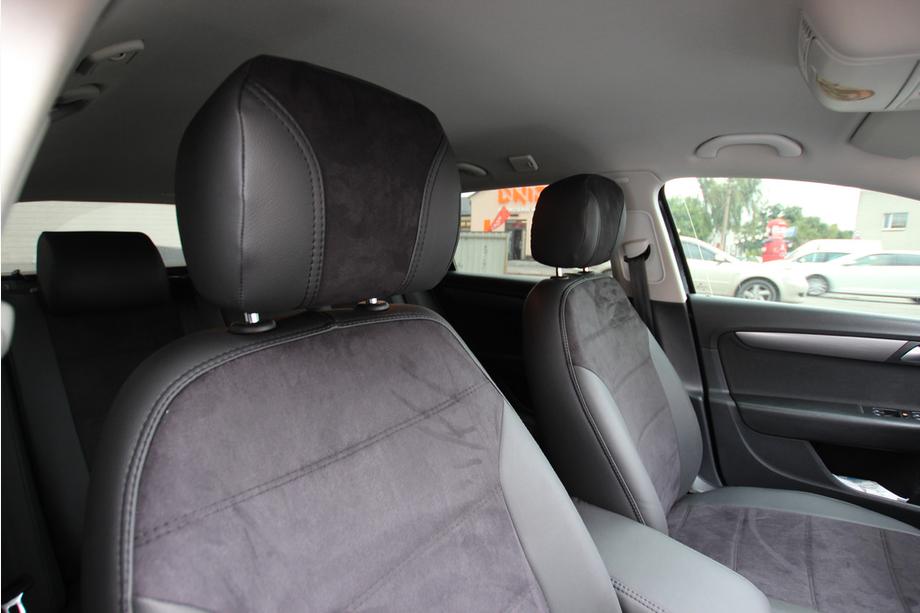 Volkswagen Passat B7 2012-2015 Housses de siège auto simili cuir+tissu+alcantara Antara A001 (intérieur complet) Photo 10