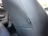 Kia Sportage 2015-2021 Housses de siège auto simili cuir+tissu+alcantara Antara A001 (intérieur complet) photo 2
