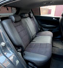 Kia Sportage 2015-2021 Housses de siège auto simili cuir+tissu+alcantara Antara A001 (intérieur complet) photo 5