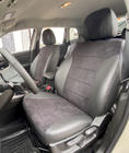 Suzuki Vitara 2015- Housses de siège auto simili cuir+tissu+alcantara Antara A001 (intérieur complet) photo 7