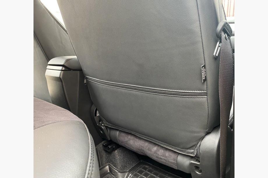 Suzuki Vitara 2015- Housses de siège auto simili cuir+tissu+alcantara Antara A001 (intérieur complet) Image