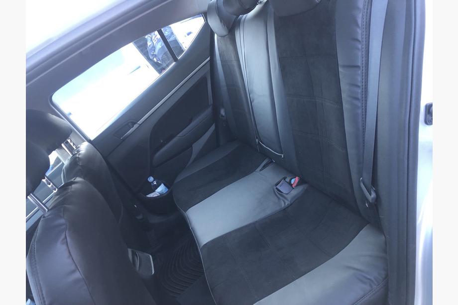 Hyundai Elantra (AD) 2015-2020 Housses de siège auto simili cuir+tissu+alcantara Antara A001 (intérieur complet) Photo 3