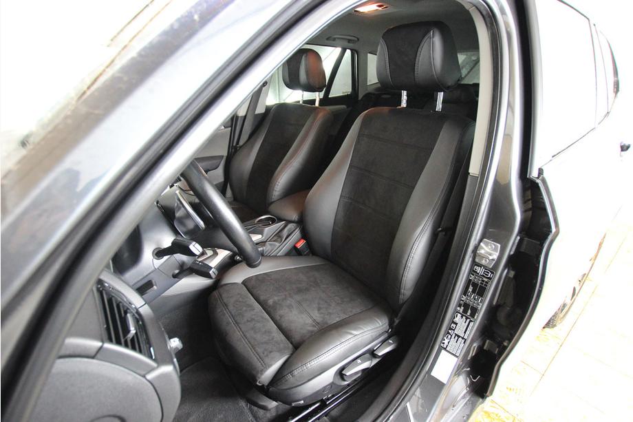 BMW X1 E84 2009-2015 Housses de siège auto simili cuir+tissu+alcantara Antara A001 (intérieur complet) Photo 4