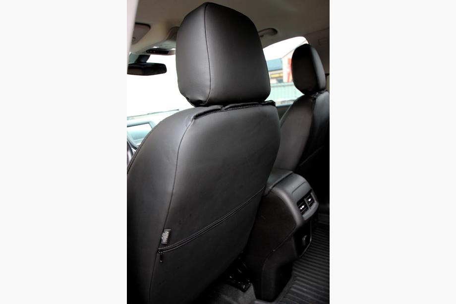 Chevrolet Equinox 2018-2025 Housses de siège auto simili cuir+tissu+alcantara Antara A001 (intérieur complet) Photo 11