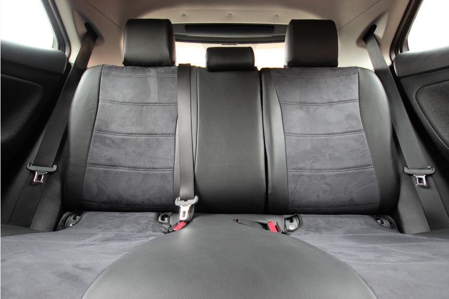 Toyota Yaris/Yaris Cross (XP210) 2020- Housses de siège auto simili cuir+tissu+alcantara Antara A001 (intérieur complet) Photo 3