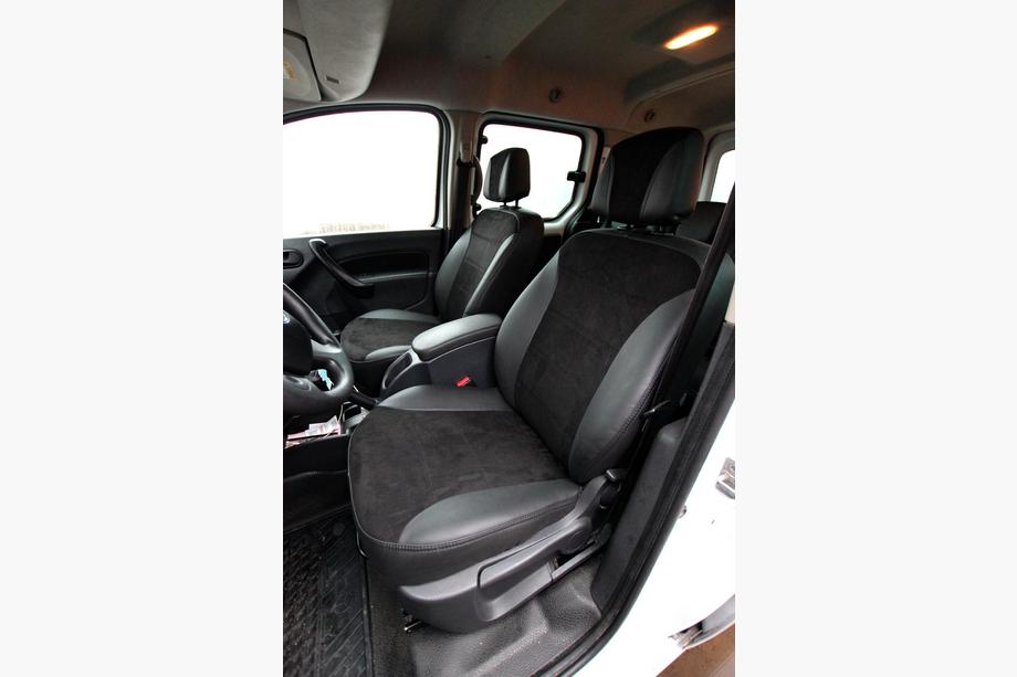 Mercedes Citan 2013-2021 Housses de siège auto simili cuir+tissu+alcantara Antara A001 (intérieur complet) Photo 5