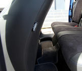 Volkswagen Caddy 2010-2015 Housses de Sièges Auto Similicuir+Tissu+Alcantara Antara A001b (Ensemble Complet) photo 2
