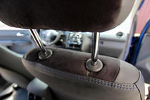 Volkswagen Caddy 2010-2015 Housses de Sièges Auto Similicuir+Tissu+Alcantara Antara A001b (Ensemble Complet) photo 16