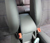 Volkswagen Caddy 2010-2015 Housses de Sièges Auto Similicuir+Tissu+Alcantara Antara A001b (Ensemble Complet) photo 17