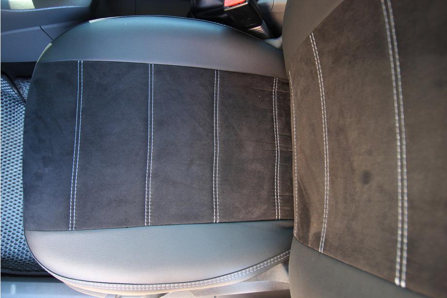 Ford Focus III 2011-2017 Housses de sièges simili cuir+tissu+Alcantara Antara A001g (intérieur complet) Photo 12