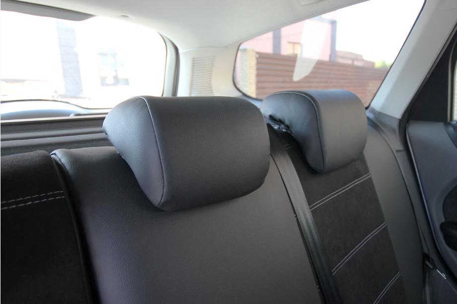 Ford Focus III 2011-2017 Housses de sièges simili cuir+tissu+Alcantara Antara A001g (intérieur complet) Photo 6