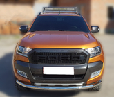 Ford Ranger 2011–2022 Protection avant Texas pour 2015+ (76mm, inox) photo 1