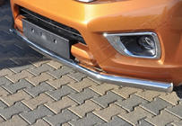 Mitsubishi L200 2015-2024 Pare-buffle Avant Texas 2015-2019 (76mm, Inox) photo 1