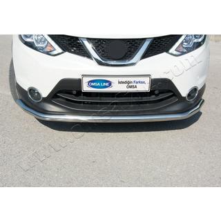 Barre avant Texas pour 2014-2017 (60mm, inox) Nissan Qashqai 2014-2021 photo 1