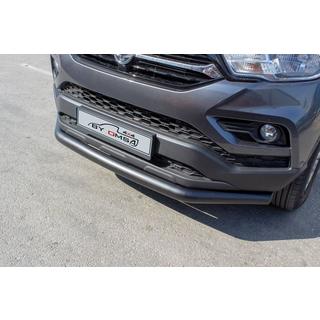 Protection avant Texas (76mm, noir) SsangYong Musso ІІ 2018- photo 1