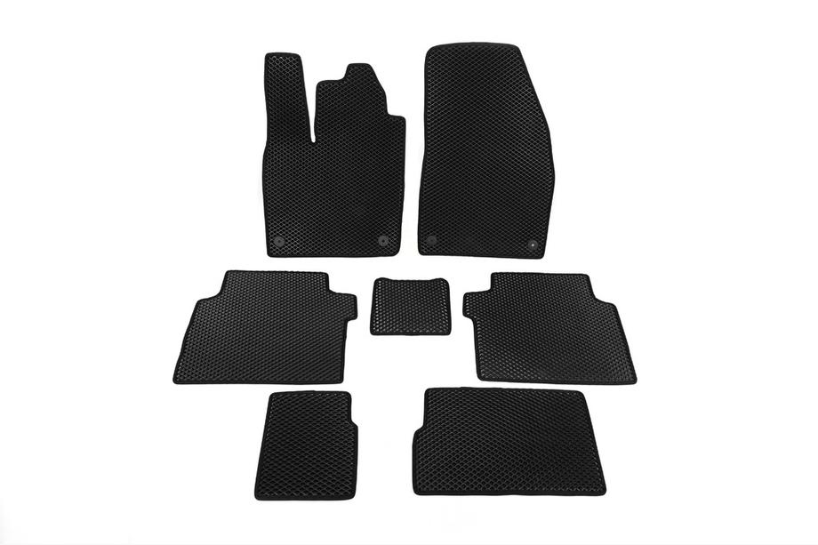 Volkswagen ID.6 2021- Tapis de sol EVA (noirs) Image