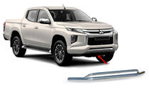 Mitsubishi L200 2015-2024 Barre frontale double Vegas 2019+ (inox, 76mm) photo 1