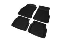 Opel Combo 2012-2018 Tapis en caoutchouc avec rebord (4 pcs, Polytep) photo 2