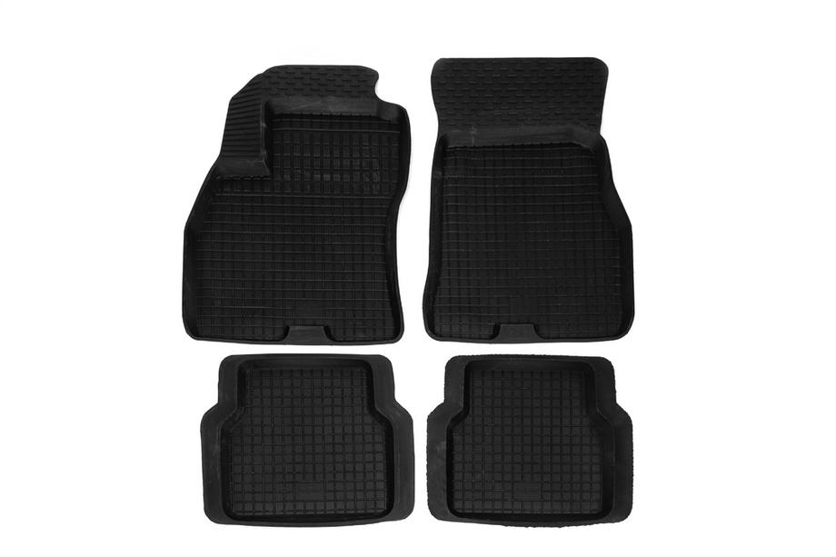 Opel Combo 2012-2018 Tapis en caoutchouc avec rebord (4 pcs, Polytep) Image