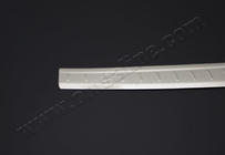 Audi A3 2012-2020 Protection de Pare-chocs Arrière OmsaLine Inox photo 2