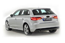 Audi A3 2012-2020 Baguette inox au-dessus de la plaque d'immatriculation HB photo 1