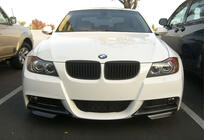 BMW 3 Series E90/E91 2005-2011 Extensions Front Flap DPT (pour E90 M-Sport 2005-2008, Noir Brillant, 2 pcs) photo 3