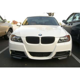Extensions Front Flap DPT (pour E90 M-Sport 2005-2008, Noir Brillant, 2 pcs) BMW 3 Series E90/E91 2005-2011 photo 3