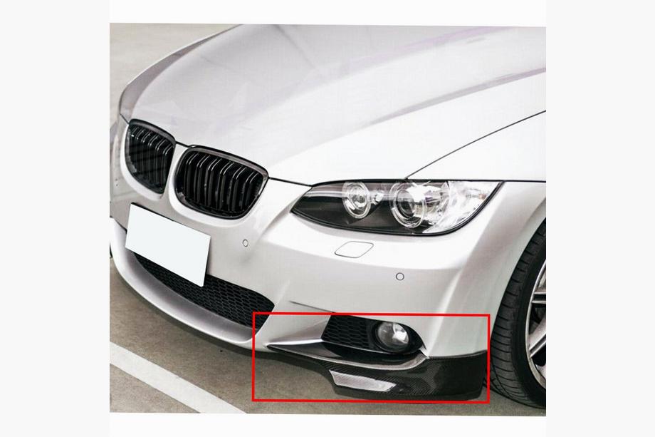 BMW 3 Series E90/E91 2005-2011 Lame Avant Flap pour Pare-chocs Avant (E92 Coupe) Image