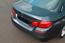 BMW 5 Series F10/F11 2010–2016 Protection de pare-chocs arrière OmsaLine (SD, inox) photo 6
