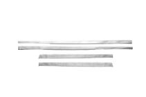 BMW X4 F26 2014-2018 Moulures de Portes Acier Inoxydable (4 pcs) photo 2