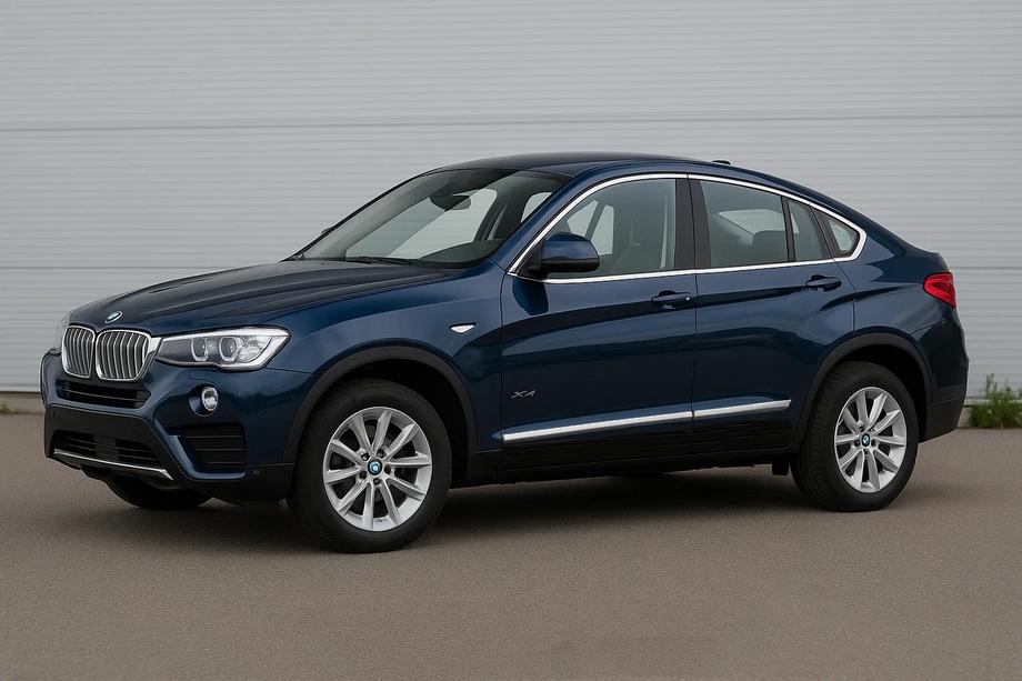 BMW X4 F26 2014-2018 Moulures de Portes Acier Inoxydable (4 pcs) Image