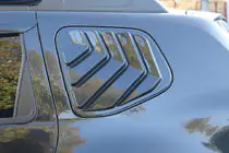 Dacia Duster 2008-2018 Couvre-vitres arrières EuroCap (2 pcs, ABS) photo 3