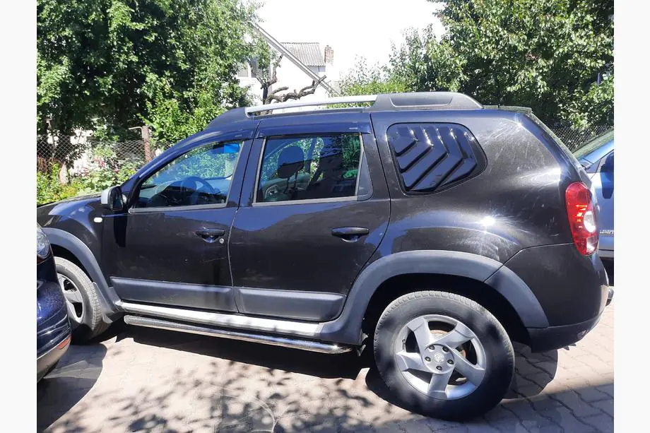 Dacia Duster 2008-2018 Couvre-vitres arrières EuroCap (2 pcs, ABS) Image