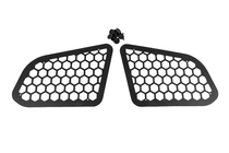 Renault Duster 2018-2024 Couvre-vitres arrières OmsaLine (2 pcs, ABS) photo 2