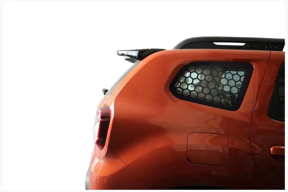Dacia Duster 2018-2024 Couvre-vitres arrières OmsaLine (2 pcs, ABS) Image