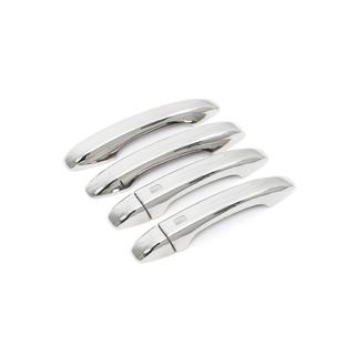 Couvre-poignées de Porte Chromés (4 pcs, Acier Inoxydable) photo 2