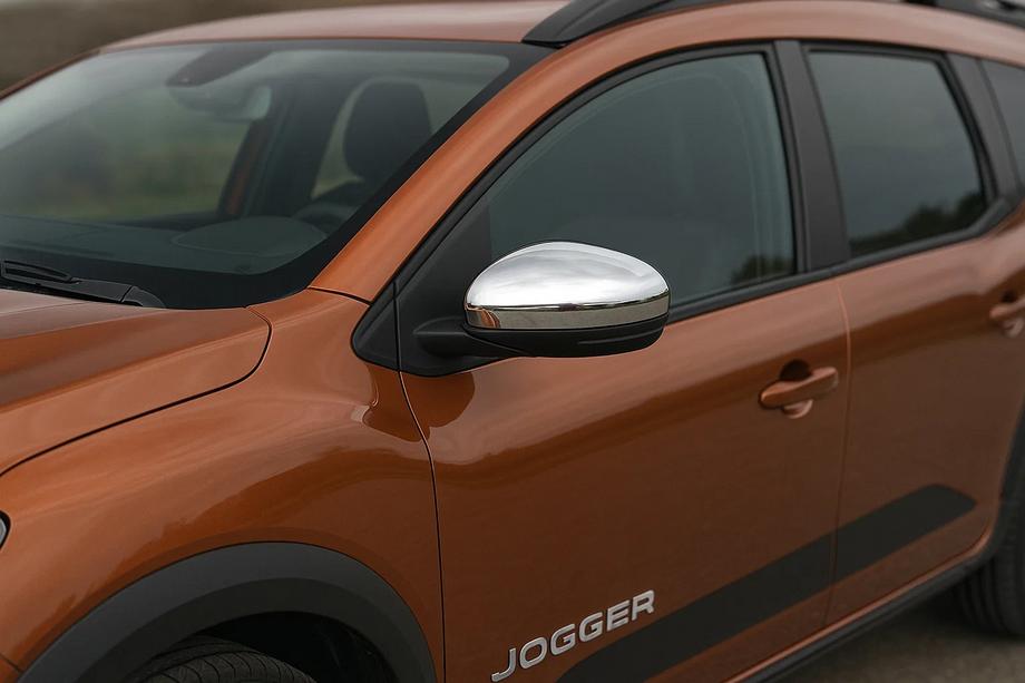 Dacia Jogger 2022- Coques de Rétroviseurs (2 pcs, Acier Inoxydable) Image