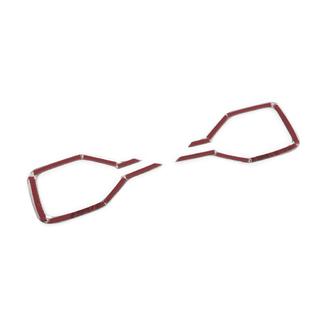 Caches chromés pour antibrouillards (2 pcs, inox) photo 4