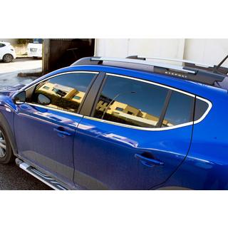 Kit complet d'encadrements de vitres (14 pièces, inox) Dacia Sandero 2021- photo 1