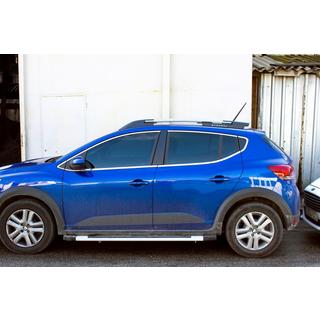 Kit complet d'encadrements de vitres (14 pièces, inox) Dacia Sandero 2021- photo 2