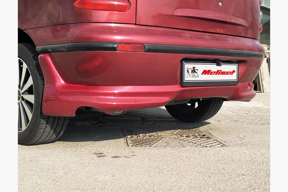 Fiat Bravo 2008-2016 Cache de pare-chocs arrière (Meliset, apprêté) Image