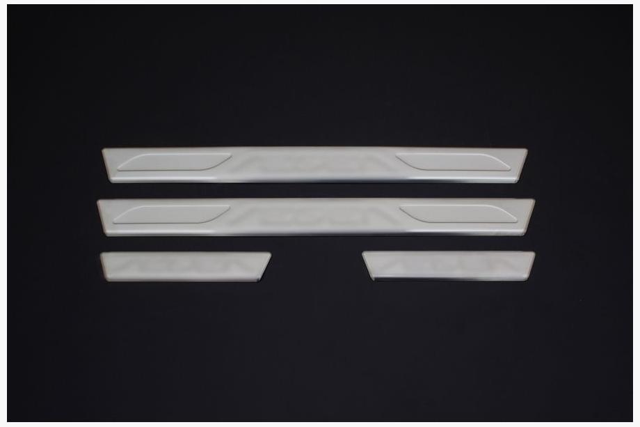 Fiat Tipo 2016- Seuils de porte OmsaLine V2 (4 pcs, inox) Photo 1