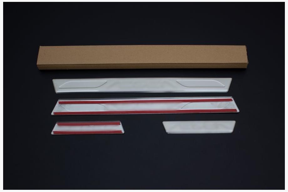 Fiat Tipo 2016- Seuils de porte OmsaLine V2 (4 pcs, inox) Photo 2