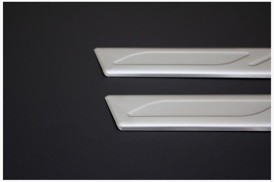 Fiat Tipo 2016- Seuils de porte OmsaLine V2 (4 pcs, inox) Photo 3