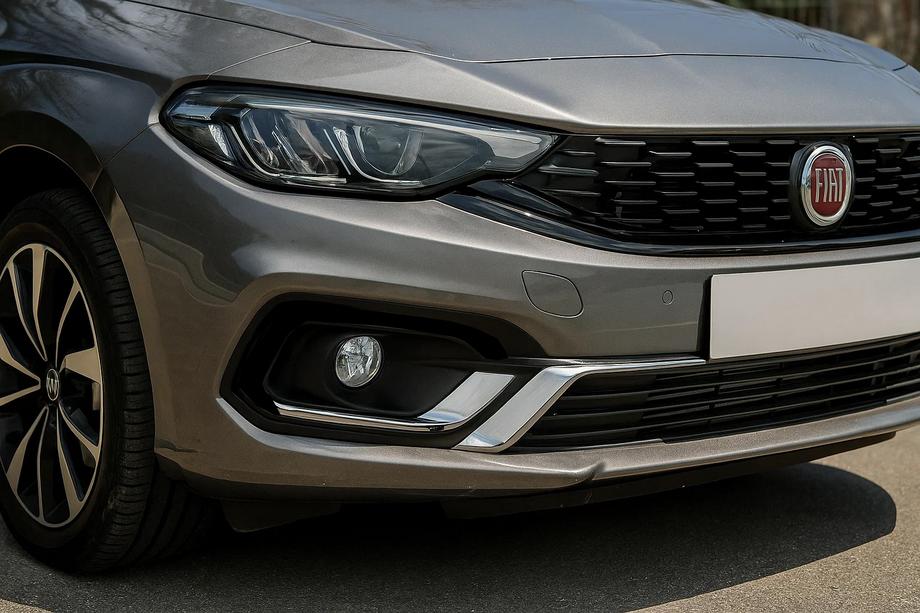 Fiat Tipo 2016- Entourages de feux antibrouillard (2021+, inox) Image