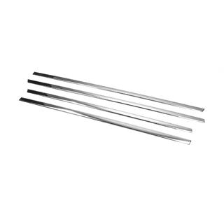 Moulures inférieures de vitres inox photo 2