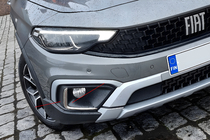 Fiat Tipo Cross 2021- Entourages de Phares Antibrouillard en Acier Inoxydable photo 3